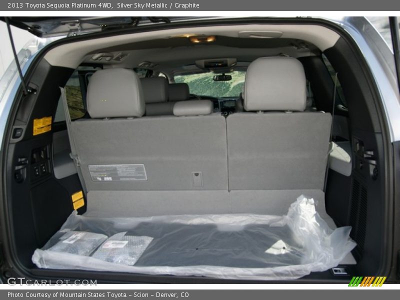 Silver Sky Metallic / Graphite 2013 Toyota Sequoia Platinum 4WD
