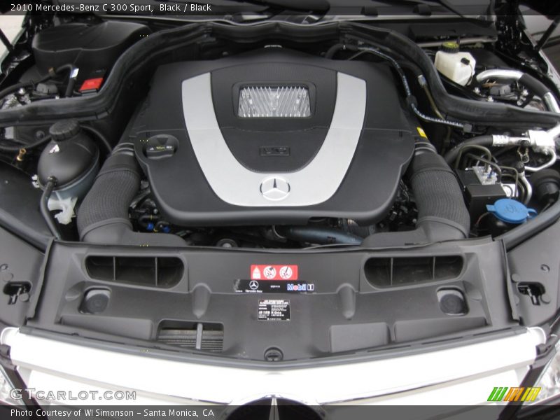 Black / Black 2010 Mercedes-Benz C 300 Sport