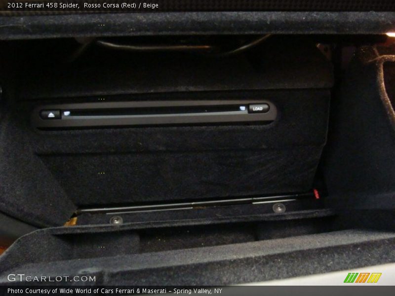 Rosso Corsa (Red) / Beige 2012 Ferrari 458 Spider