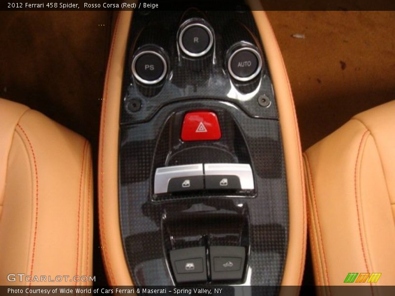 Rosso Corsa (Red) / Beige 2012 Ferrari 458 Spider