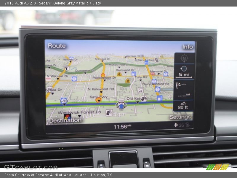 Navigation of 2013 A6 2.0T Sedan