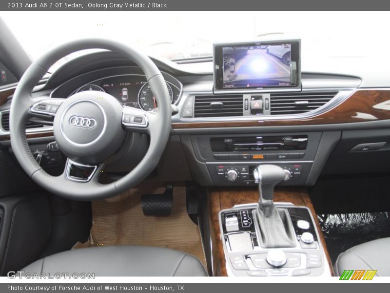 Oolong Gray Metallic / Black 2013 Audi A6 2.0T Sedan