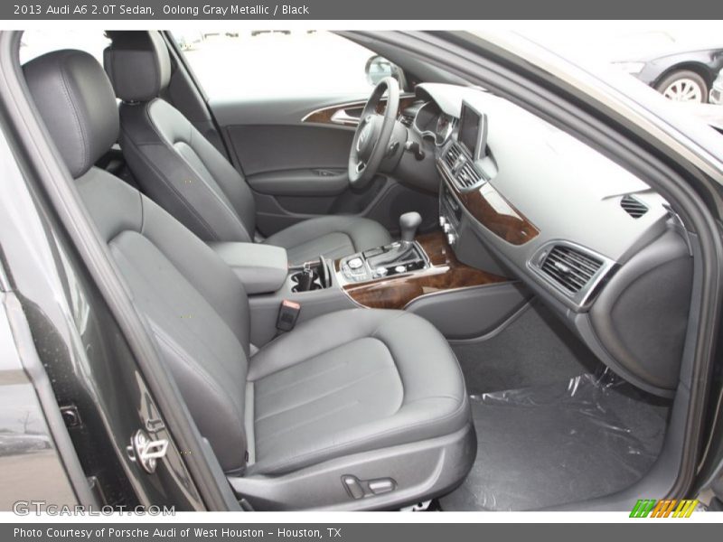 Front Seat of 2013 A6 2.0T Sedan