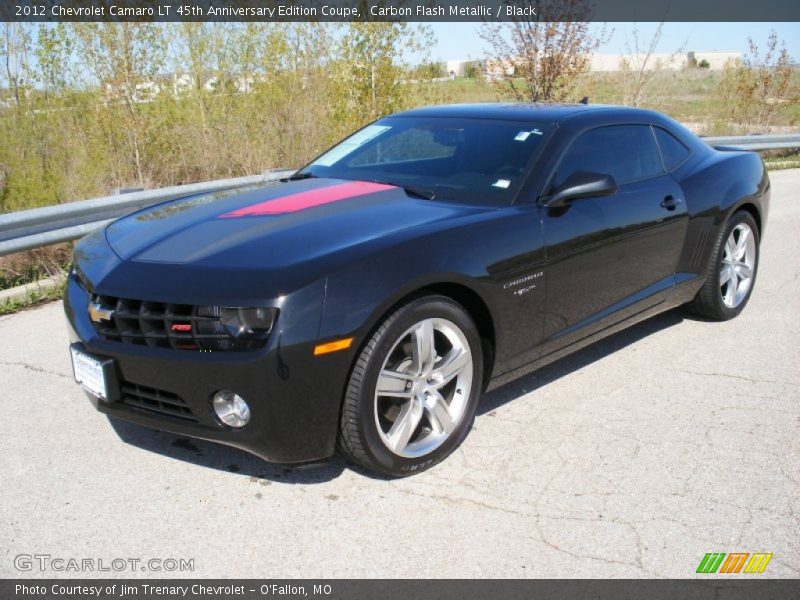 Carbon Flash Metallic / Black 2012 Chevrolet Camaro LT 45th Anniversary Edition Coupe
