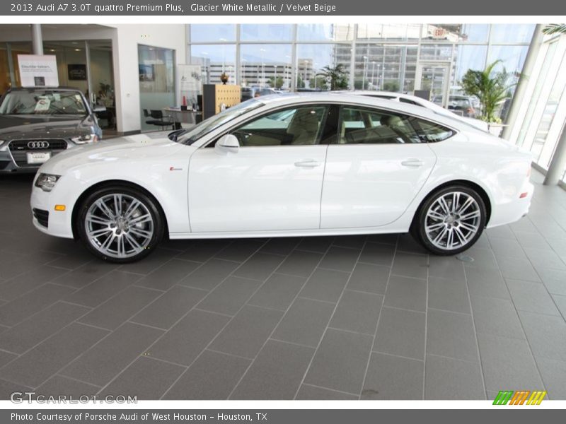  2013 A7 3.0T quattro Premium Plus Glacier White Metallic
