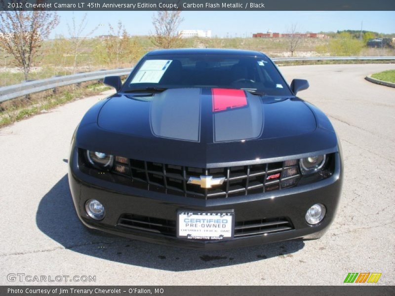 Carbon Flash Metallic / Black 2012 Chevrolet Camaro LT 45th Anniversary Edition Coupe