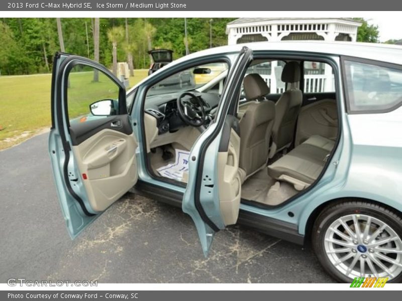  2013 C-Max Hybrid SE Medium Light Stone Interior