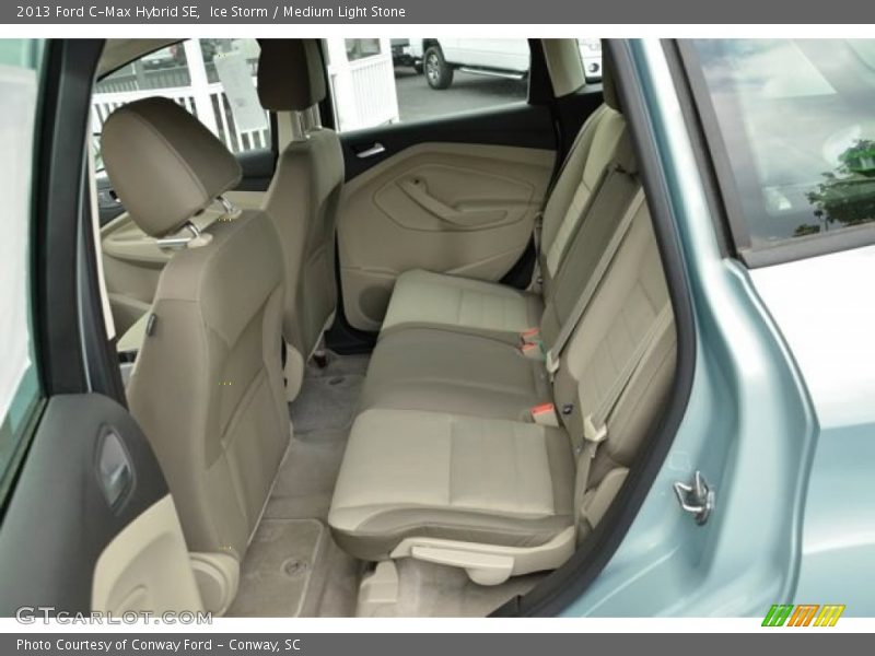 Rear Seat of 2013 C-Max Hybrid SE