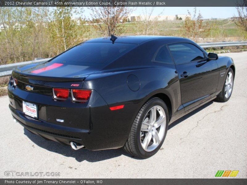 Carbon Flash Metallic / Black 2012 Chevrolet Camaro LT 45th Anniversary Edition Coupe