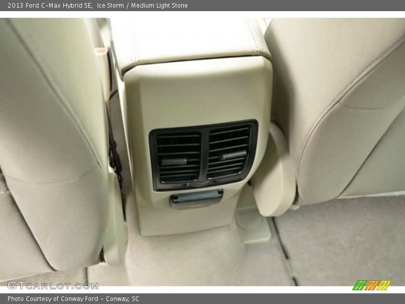 Ice Storm / Medium Light Stone 2013 Ford C-Max Hybrid SE