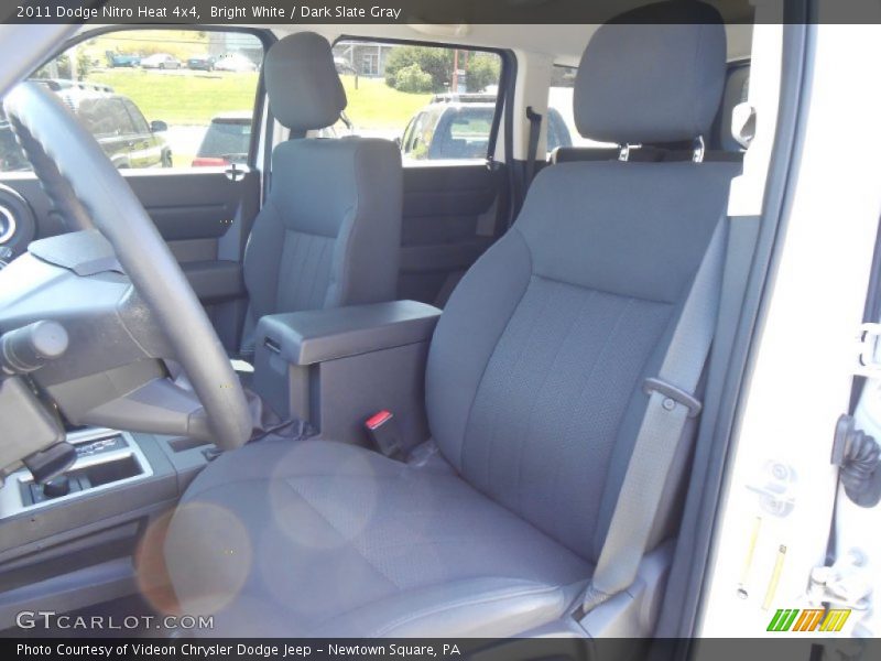 Bright White / Dark Slate Gray 2011 Dodge Nitro Heat 4x4