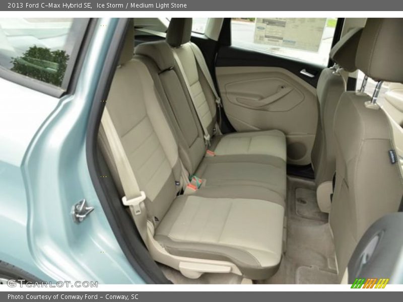 Rear Seat of 2013 C-Max Hybrid SE
