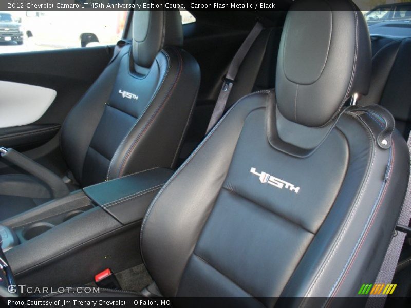 Front Seat of 2012 Camaro LT 45th Anniversary Edition Coupe