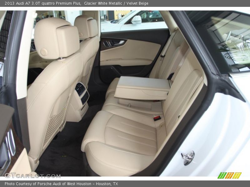 Rear Seat of 2013 A7 3.0T quattro Premium Plus