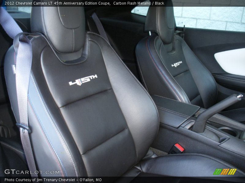 Front Seat of 2012 Camaro LT 45th Anniversary Edition Coupe
