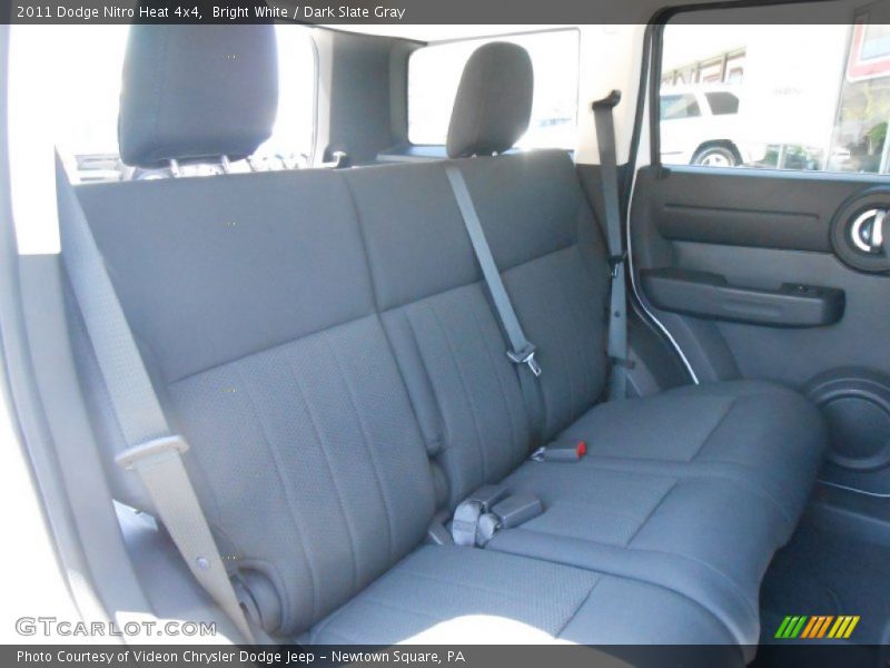 Bright White / Dark Slate Gray 2011 Dodge Nitro Heat 4x4