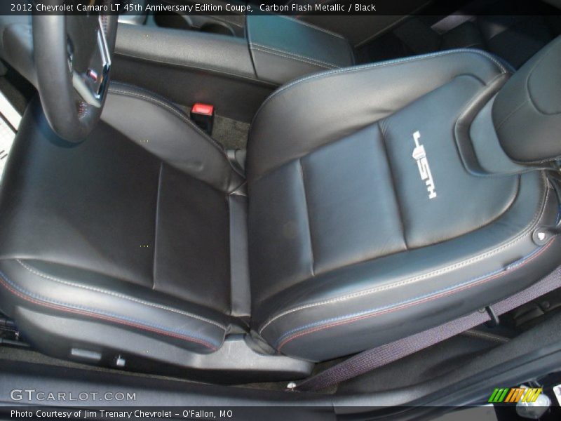 Front Seat of 2012 Camaro LT 45th Anniversary Edition Coupe