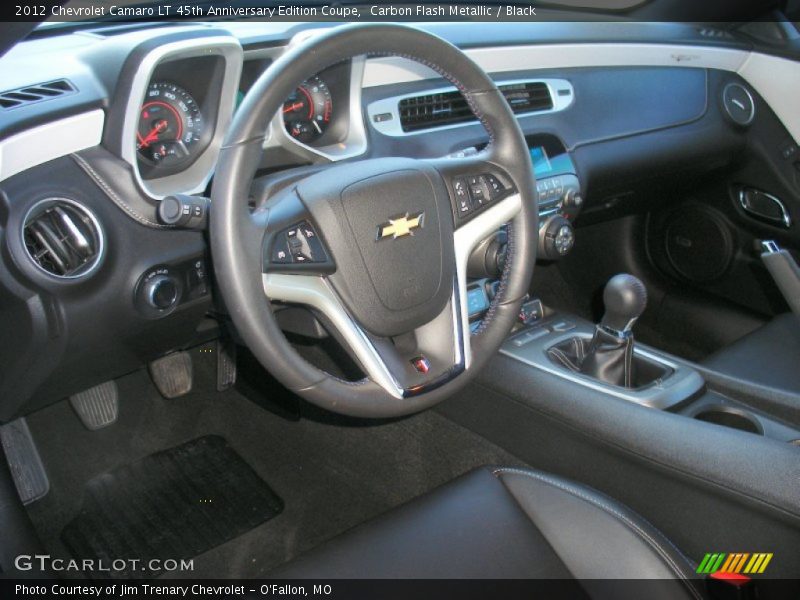 Dashboard of 2012 Camaro LT 45th Anniversary Edition Coupe