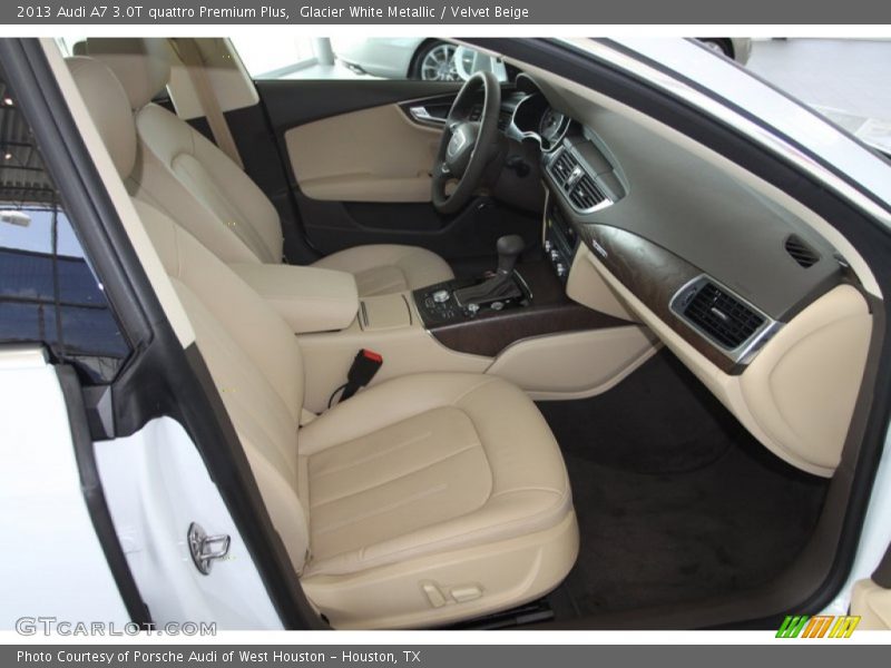 Front Seat of 2013 A7 3.0T quattro Premium Plus