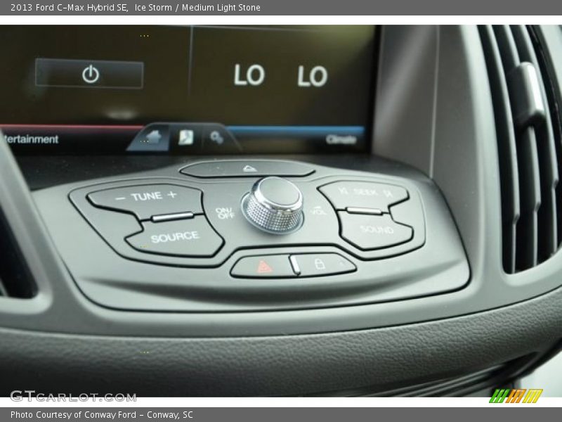 Controls of 2013 C-Max Hybrid SE