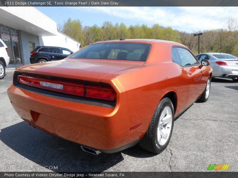  2011 Challenger SE Toxic Orange Pearl