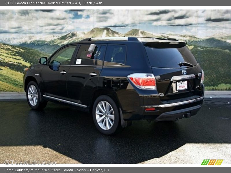 Black / Ash 2013 Toyota Highlander Hybrid Limited 4WD