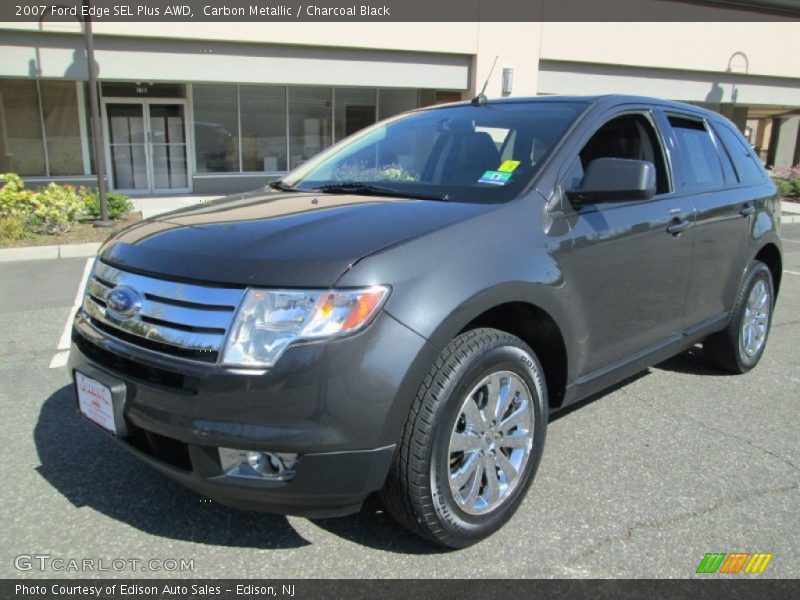 Carbon Metallic / Charcoal Black 2007 Ford Edge SEL Plus AWD