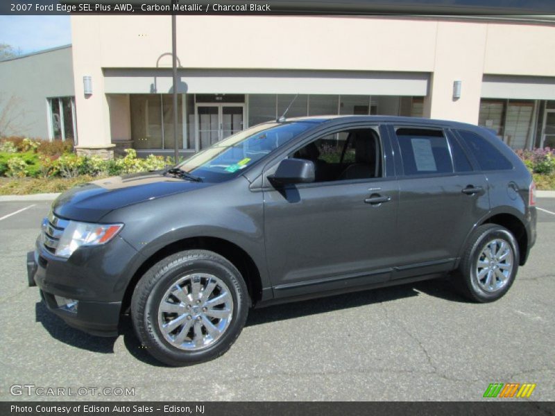 Carbon Metallic / Charcoal Black 2007 Ford Edge SEL Plus AWD