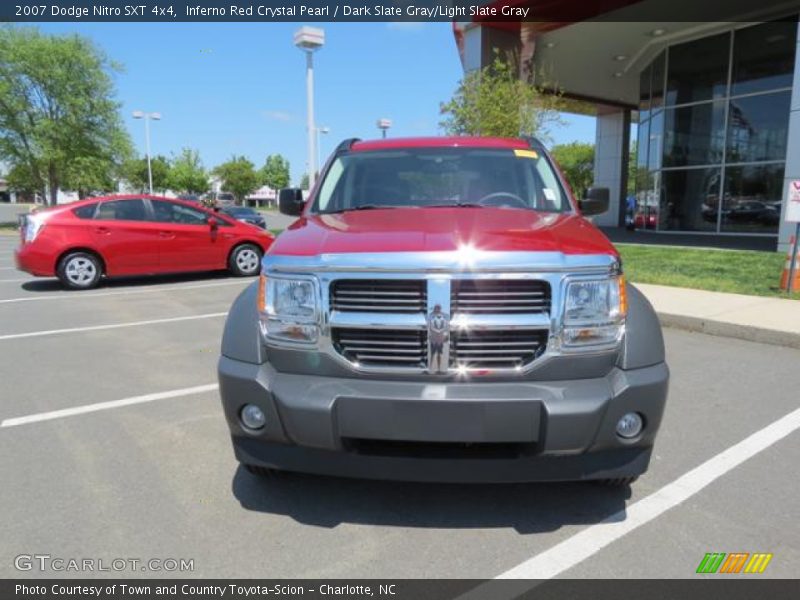Inferno Red Crystal Pearl / Dark Slate Gray/Light Slate Gray 2007 Dodge Nitro SXT 4x4