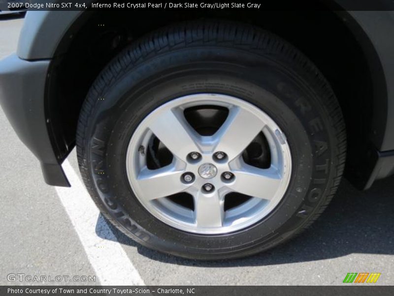 Inferno Red Crystal Pearl / Dark Slate Gray/Light Slate Gray 2007 Dodge Nitro SXT 4x4