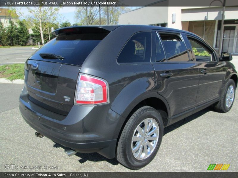 Carbon Metallic / Charcoal Black 2007 Ford Edge SEL Plus AWD