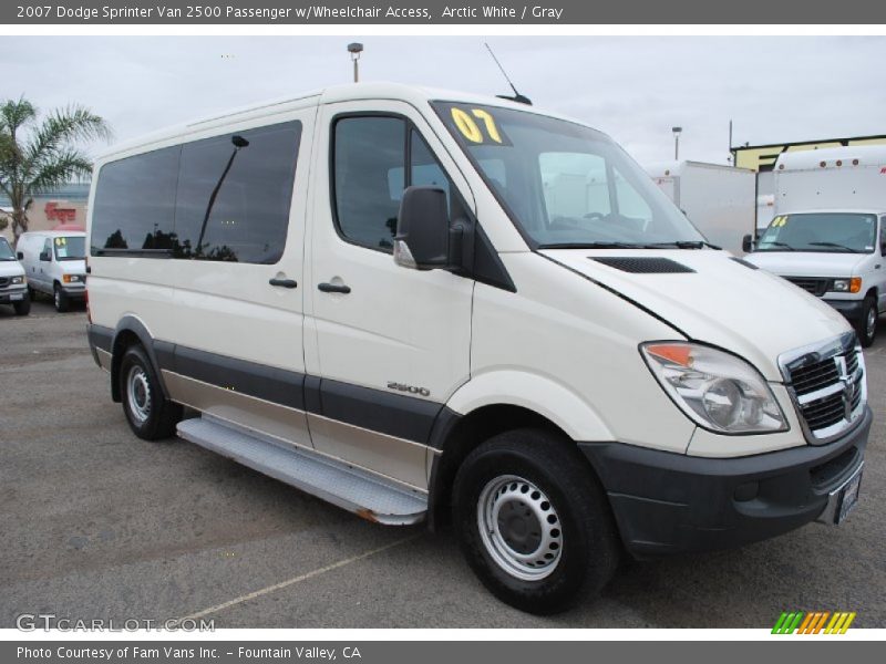 Front 3/4 View of 2007 Sprinter Van 2500 Passenger w/Wheelchair Access