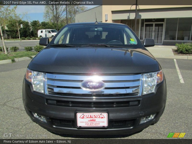 Carbon Metallic / Charcoal Black 2007 Ford Edge SEL Plus AWD