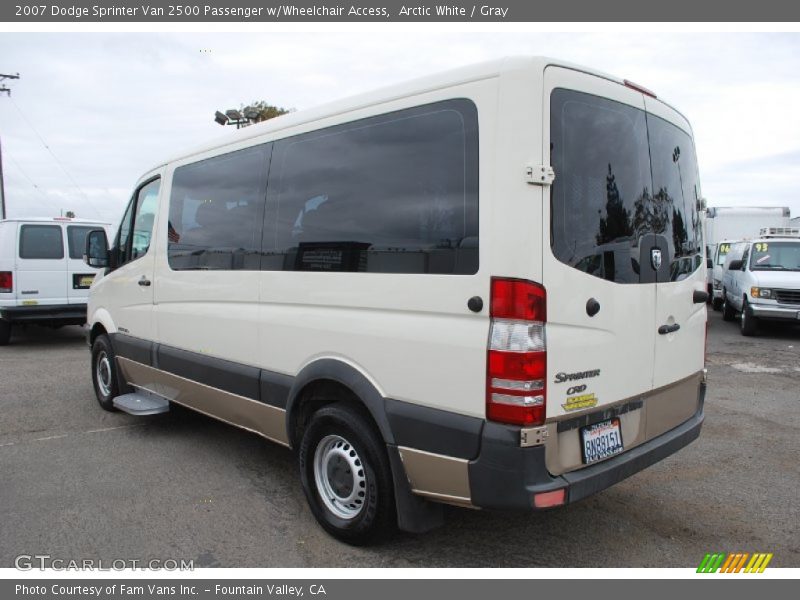 Arctic White / Gray 2007 Dodge Sprinter Van 2500 Passenger w/Wheelchair Access