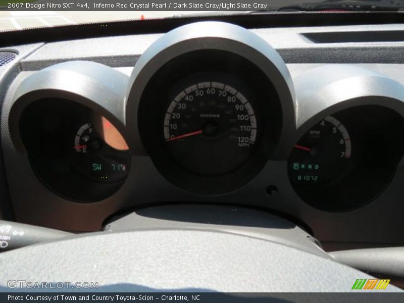 Inferno Red Crystal Pearl / Dark Slate Gray/Light Slate Gray 2007 Dodge Nitro SXT 4x4