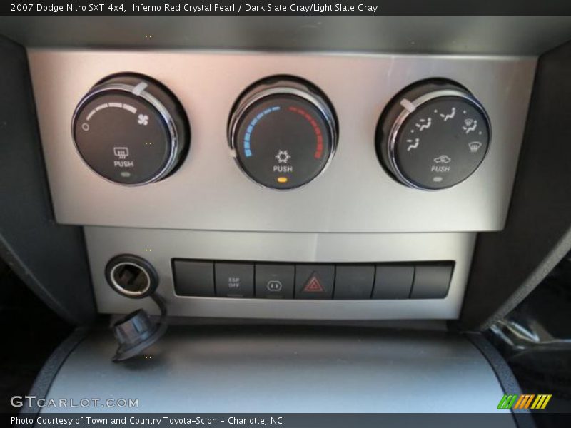 Inferno Red Crystal Pearl / Dark Slate Gray/Light Slate Gray 2007 Dodge Nitro SXT 4x4