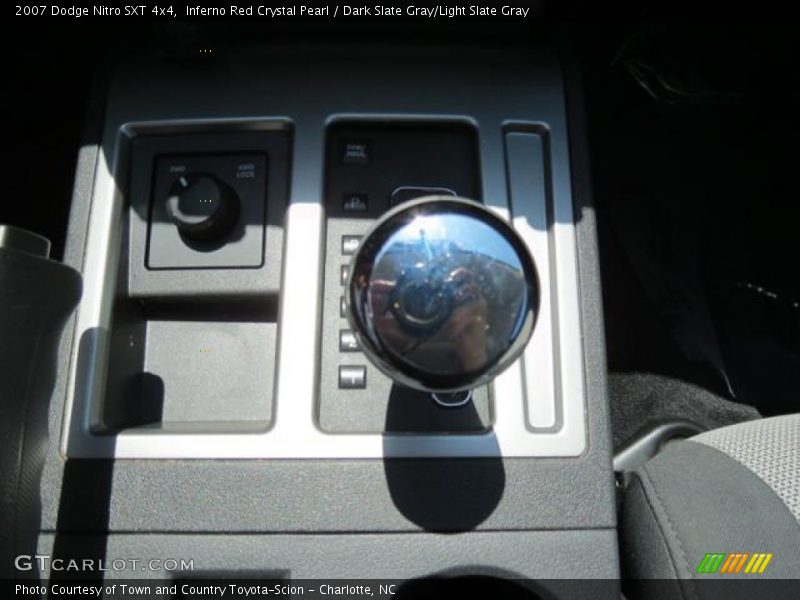 Inferno Red Crystal Pearl / Dark Slate Gray/Light Slate Gray 2007 Dodge Nitro SXT 4x4