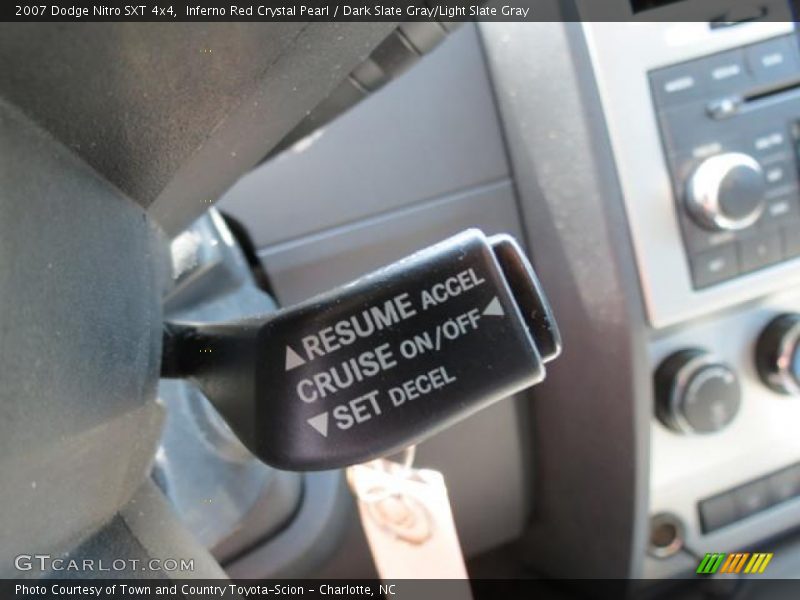 Inferno Red Crystal Pearl / Dark Slate Gray/Light Slate Gray 2007 Dodge Nitro SXT 4x4