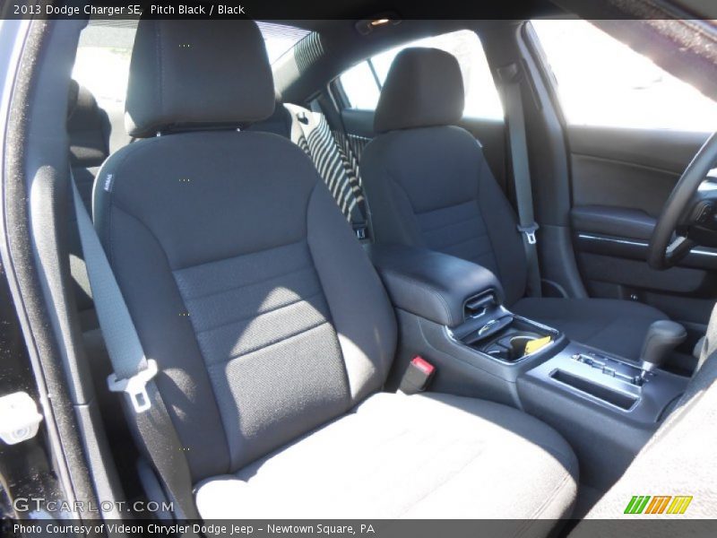 Pitch Black / Black 2013 Dodge Charger SE