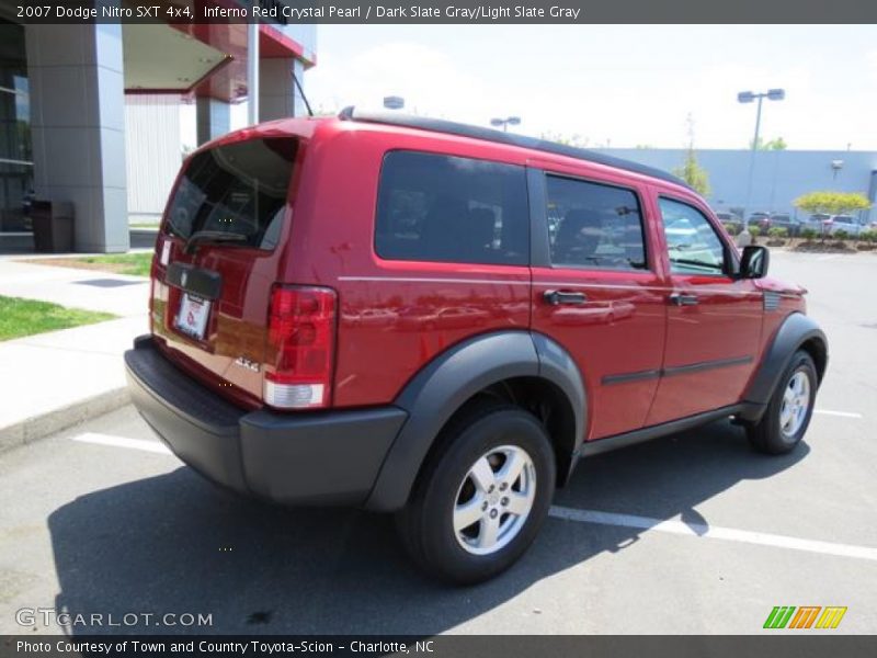 Inferno Red Crystal Pearl / Dark Slate Gray/Light Slate Gray 2007 Dodge Nitro SXT 4x4