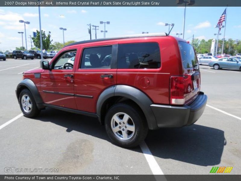Inferno Red Crystal Pearl / Dark Slate Gray/Light Slate Gray 2007 Dodge Nitro SXT 4x4