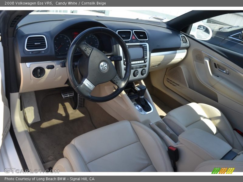  2008 Eos VR6 Cornsilk Beige Interior