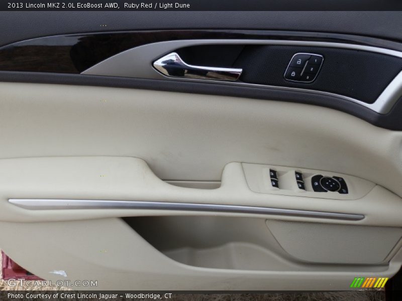 Ruby Red / Light Dune 2013 Lincoln MKZ 2.0L EcoBoost AWD