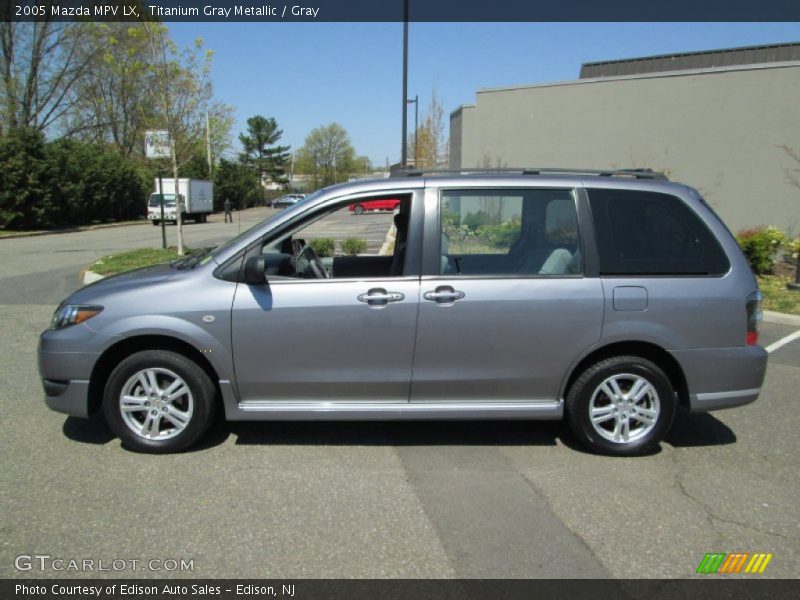 Titanium Gray Metallic / Gray 2005 Mazda MPV LX