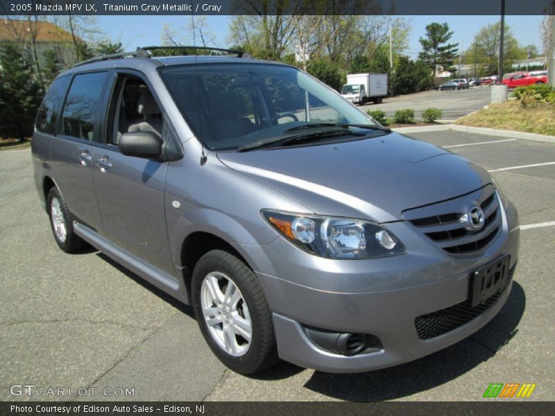 Titanium Gray Metallic / Gray 2005 Mazda MPV LX