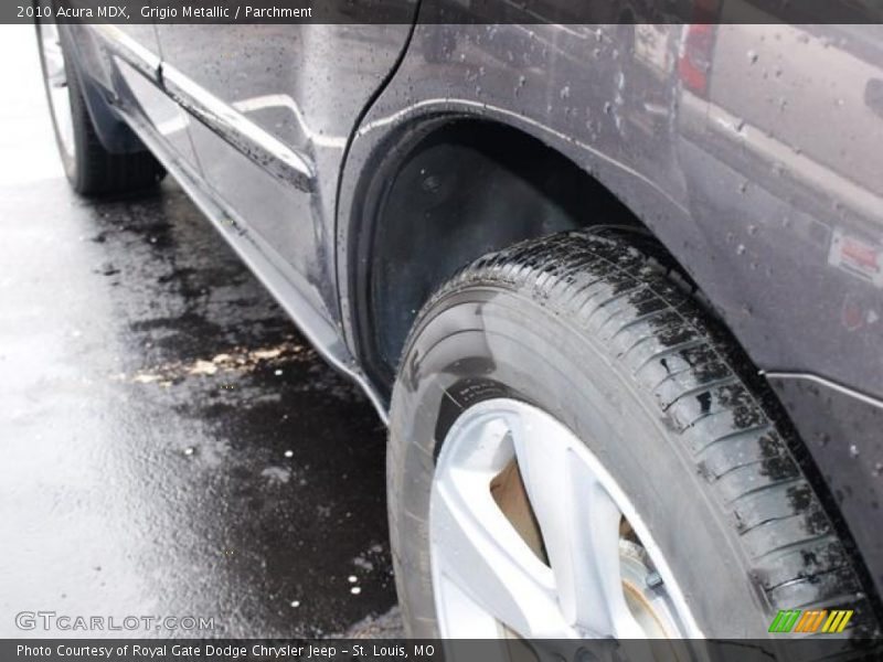 Grigio Metallic / Parchment 2010 Acura MDX