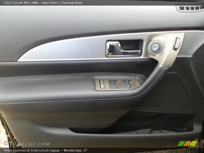 Ingot Silver / Charcoal Black 2013 Lincoln MKX AWD
