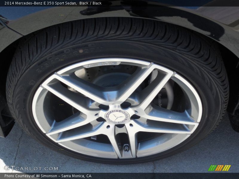 Black / Black 2014 Mercedes-Benz E 350 Sport Sedan