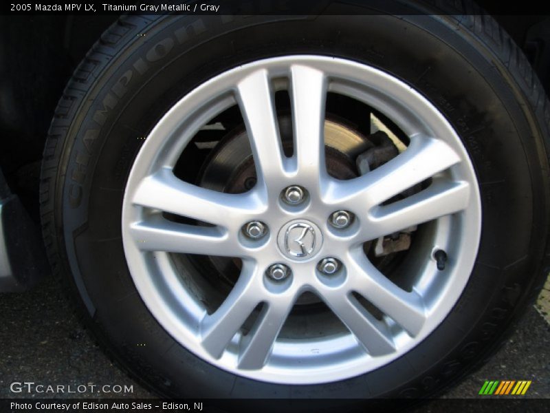 Titanium Gray Metallic / Gray 2005 Mazda MPV LX