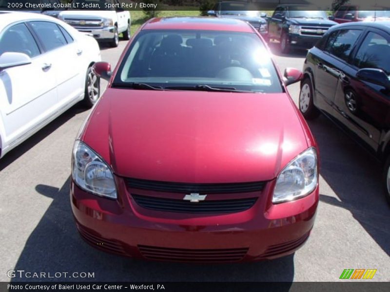 Sport Red / Ebony 2009 Chevrolet Cobalt LT Sedan